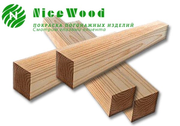 Брусок С/С лиственница 35*35*4000 купить в СПб — фото товара, цена | NiceWood