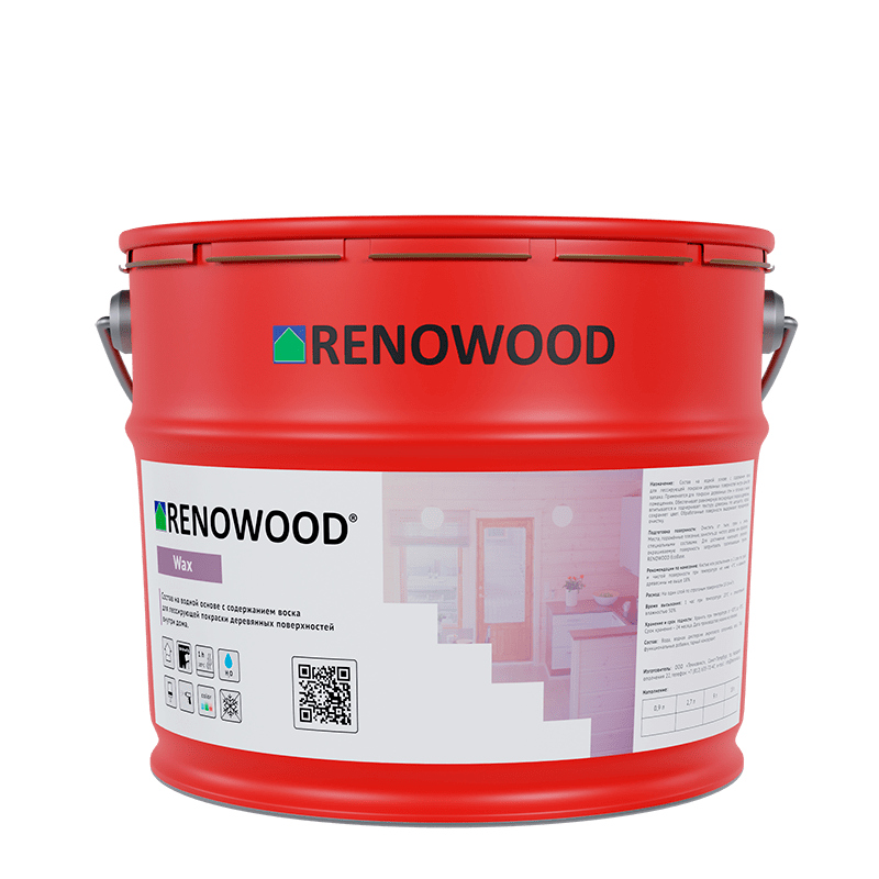 RENOWOOD Wax, 9 л. купить в СПб — фото товара, цена | NiceWood